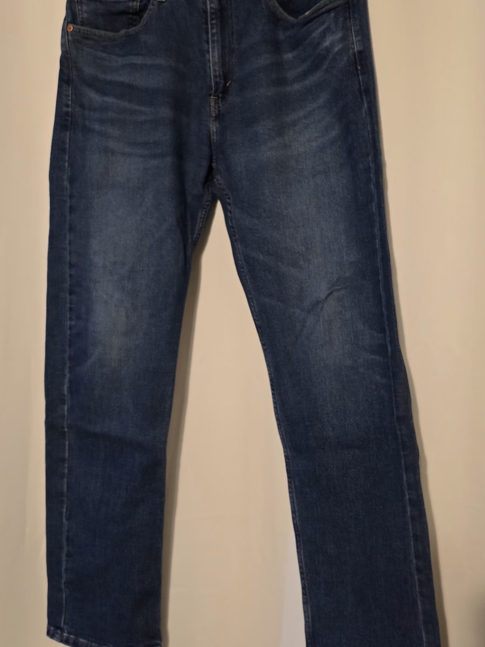 Levi's Men's Straight Jeans - Dark Blue Denim